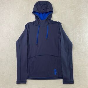 STIO Women’s Fremont Stretch Fleece Hoodie Pullover Gray/Blue Size S